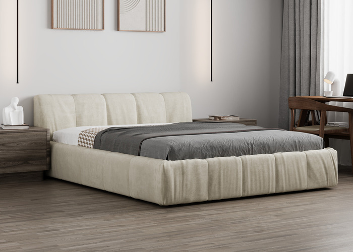 Кровать мягкая Бонни Slim, фото 3 Кровать мягкая Бонни Slim, фото 3